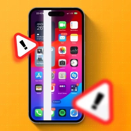 Repair-a-White-Line-on-iPhone