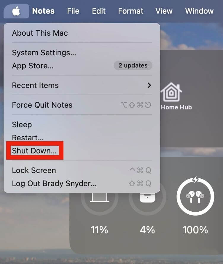 how to reset mac